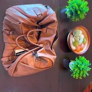 Waterproof garment bag.
